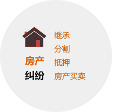 重庆律师房产纠纷服务包括房屋继承、房屋抵押、房屋分割、房产买卖